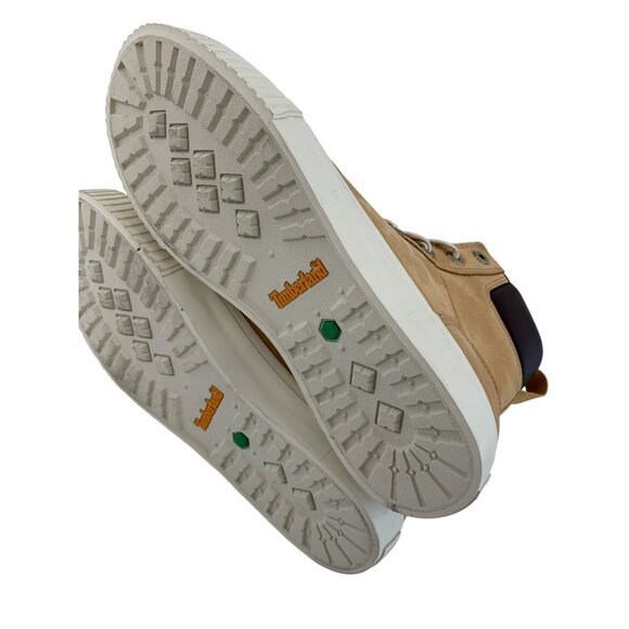 Timberland Skyla Womens Tan Nubuck High Top Sneakers Boots Size 7 Leather 7942 - Picture 13 of 16